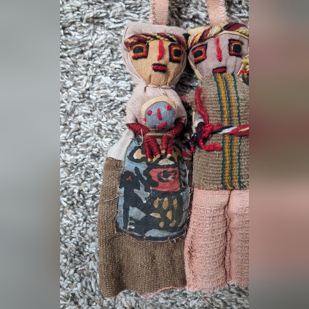 Handmade Peruvian Chancay Burial Dolls - Picture 3 of 4